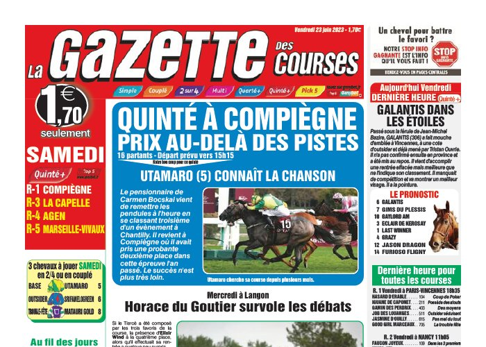 Gazette Pmu 2